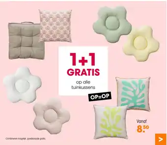 Kwantum alle tuinkussens aanbieding