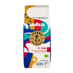 Koffievoordeel.nl Lavazza Tierra bio for Cuba - Koffiebonen 500 GR aanbieding