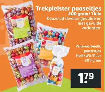 Trekpleister Trekpleister paaseitjes 200g aanbieding