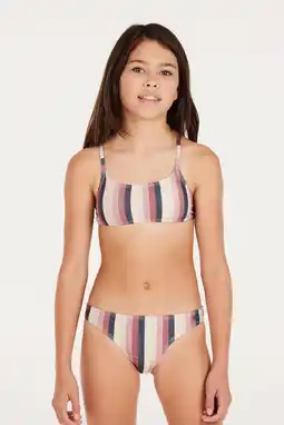 Wehkamp Protest crop bikini met lurex PRTSHEILA JR roze/donkerblauw aanbieding
