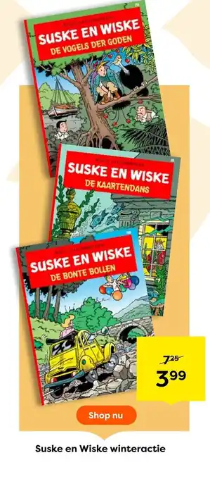 The Read Shop Suske en Wiske winteractie aanbieding