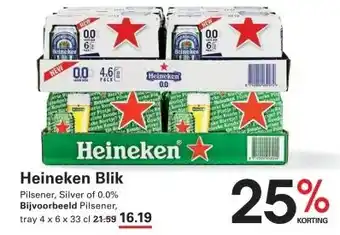 Sligro Heineken Blik aanbieding