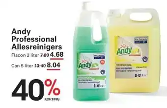 Sligro Andy Professional Allesreinigers aanbieding