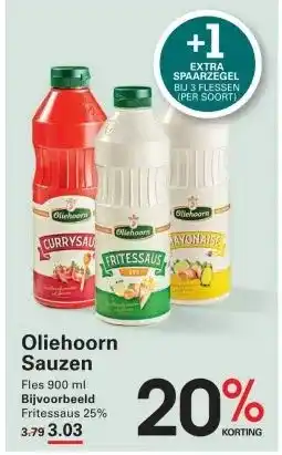 Sligro Oliehoorn Sauzen aanbieding
