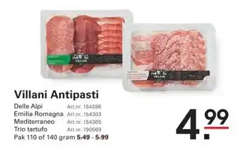 Sligro Villani Antipasti aanbieding