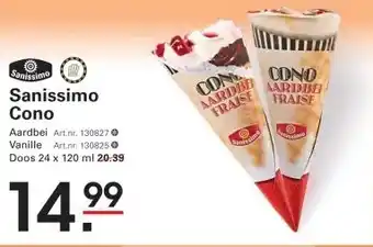 Sligro Sanissimo Cono aanbieding