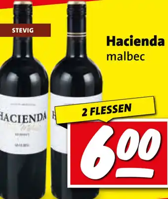 Boni Hacienda malbec aanbieding