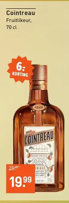 Albert Heijn Cointreau Fruitlikeur, 70 cl aanbieding