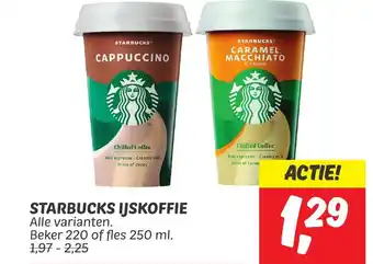 Dekamarkt STARBUCKS IJSKOFFIE aanbieding