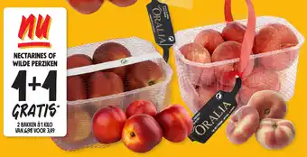 Jumbo NECTARINES OF WILDE PERZIKEN 1kg aanbieding