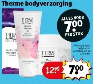 Kruidvat Therme bodyverzorging aanbieding