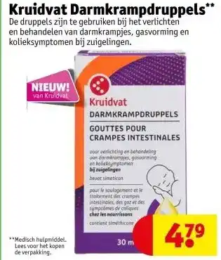 Kruidvat Kruidvat Darmkrampdruppels aanbieding