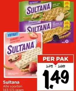 Vomar Voordeelmarkt Sultana aanbieding