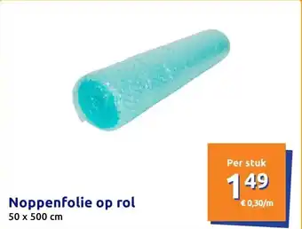 Action Noppenfolie op rol aanbieding