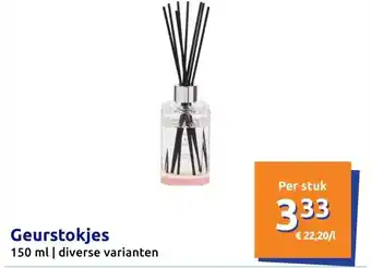 Action Geurstokjes aanbieding