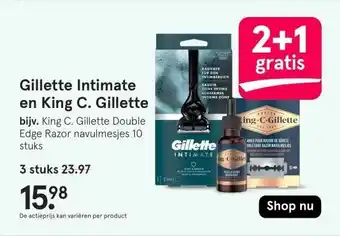 Etos Gillette en Satin Care scheerschuim en -gel aanbieding