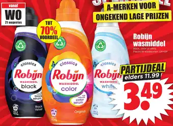 Dirk Robijn wasmiddel aanbieding