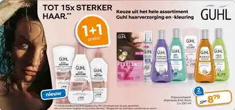 Trekpleister GUHL shampoo Anti-Roos 250ml aanbieding