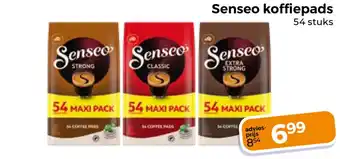 Trekpleister Senseo koffiepads 54 stuks aanbieding