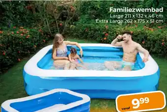 Trekpleister Familiezwembad aanbieding