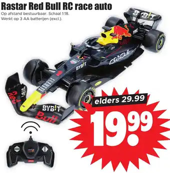 Dirk Rastar Red Bull RC race auto aanbieding