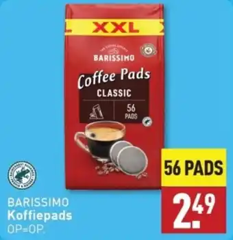 ALDI BARISSIMO Koffiepads 56 pads aanbieding