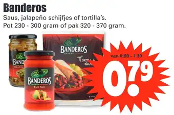 Dirk Banderos pot 230-300g of pak 320-370g aanbieding