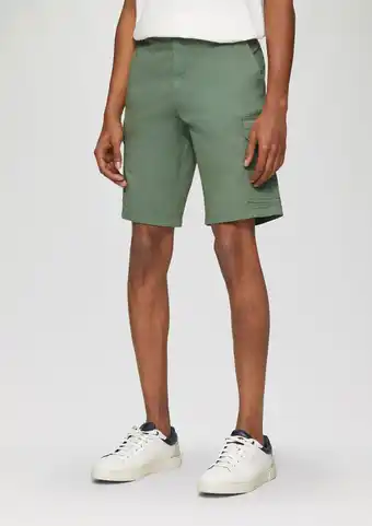 Wehkamp Q/S by s.Oliver relaxed cargo short groen aanbieding