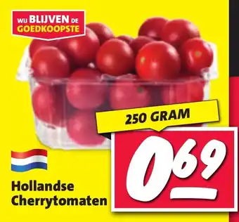 Nettorama Hollandse cherrytomaten 250 gram aanbieding