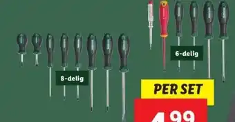 Lidl PARKSIDE Schroevendraaierset aanbieding