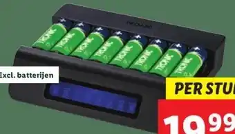 Lidl TRONIC Batterijlader aanbieding