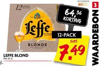 Dirk Leffe blond 25cl aanbieding