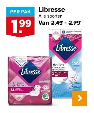 Hoogvliet Libresse aanbieding