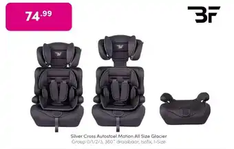 Baby & Tiener Silver Cross Autostoel Motion All Size Glacier Groep 0/1/2/3, 360° draaibaar, Isofix, I-Size aanbieding