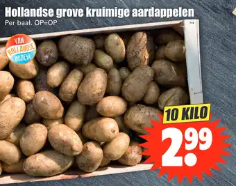 Dirk Hollandse grove kruimige aardappelen 10kilo aanbieding