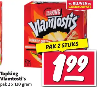 Nettorama Topking Vlamtosti's 2 x 120 gram aanbieding