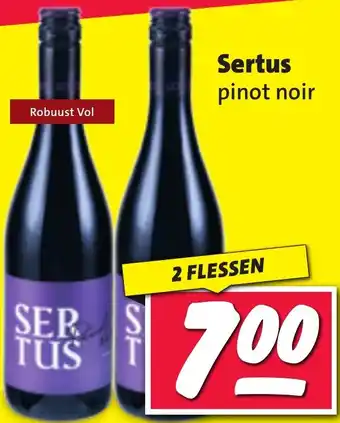 Nettorama Sertus pinot noir aanbieding