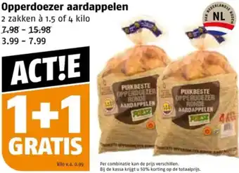 Poiesz Opperdoezer aardappelen aanbieding