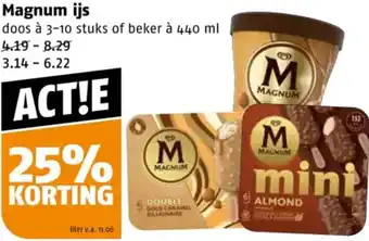 Poiesz Magnum ijs aanbieding