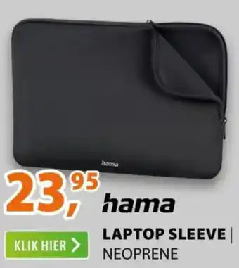 Expert hama LAPTOP SLEEVE NEOPRENE aanbieding