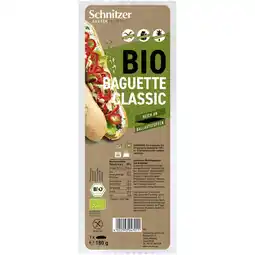 Albert Heijn Schnitzer Bio baguette classic glutenvrij aanbieding