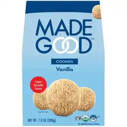 Albert Heijn Madegood Cookies vanilla aanbieding