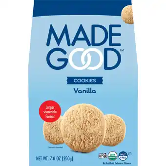 Albert Heijn Madegood Cookies vanilla aanbieding