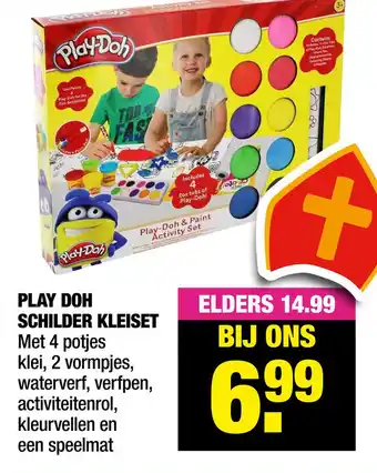 Big Bazar PLAY DOH SCHILDER KLEISET aanbieding