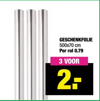 Big Bazar GESCHENKFOLIE aanbieding