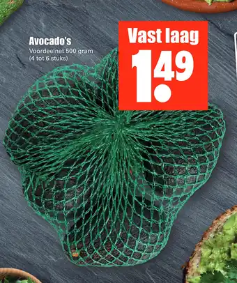 Dirk Avocado's 500g aanbieding