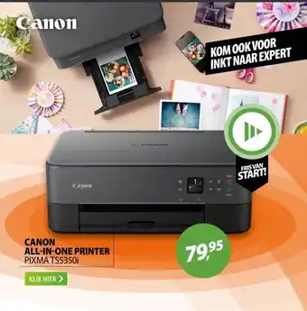 Expert Canon PIXMA TS5350i aanbieding