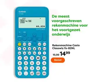 The Read Shop Rekenmachine Casio Classwiz fx-82NL aanbieding