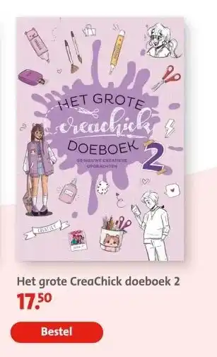 Bruna Het grote CreaChick doeboek 2 aanbieding