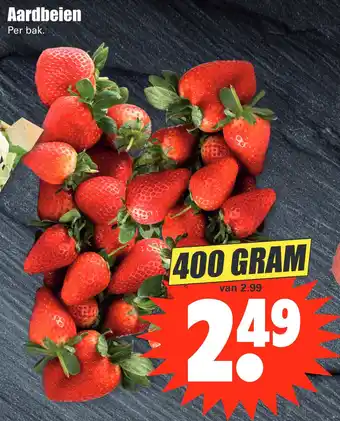 Dirk Aardbeien 400g aanbieding